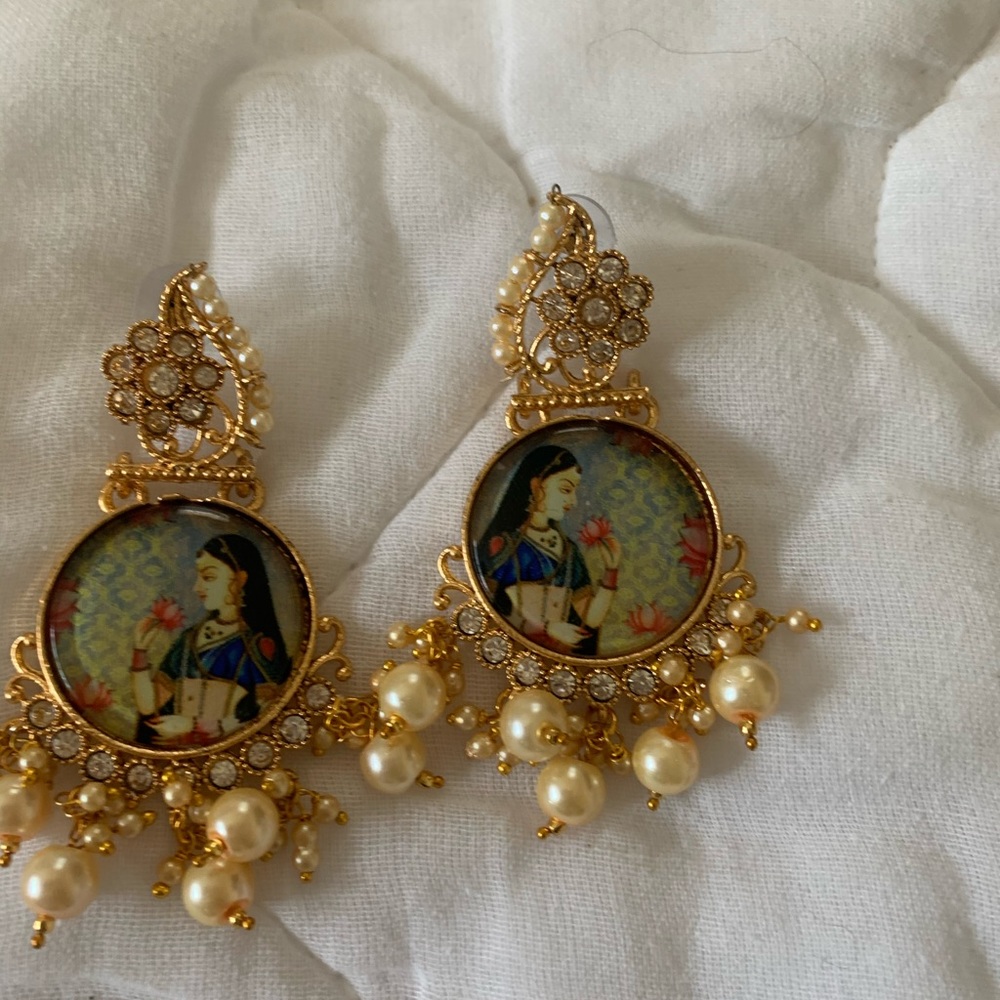 Indian Bollywood earrings